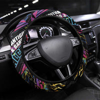 Antigua & Barbuda Cricket Falcons Steering Wheel Cover Through The Fire - Wonder Print Shop