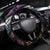 Antigua & Barbuda Cricket Falcons Steering Wheel Cover Through The Fire - Wonder Print Shop