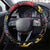 Antigua & Barbuda Cricket Falcons Steering Wheel Cover Through The Fire - Wonder Print Shop