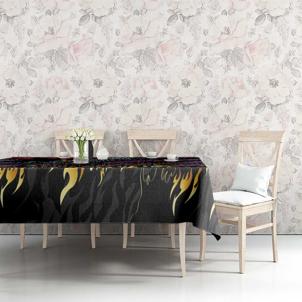 Antigua & Barbuda Cricket Falcons Tablecloth Through The Fire - Wonder Print Shop