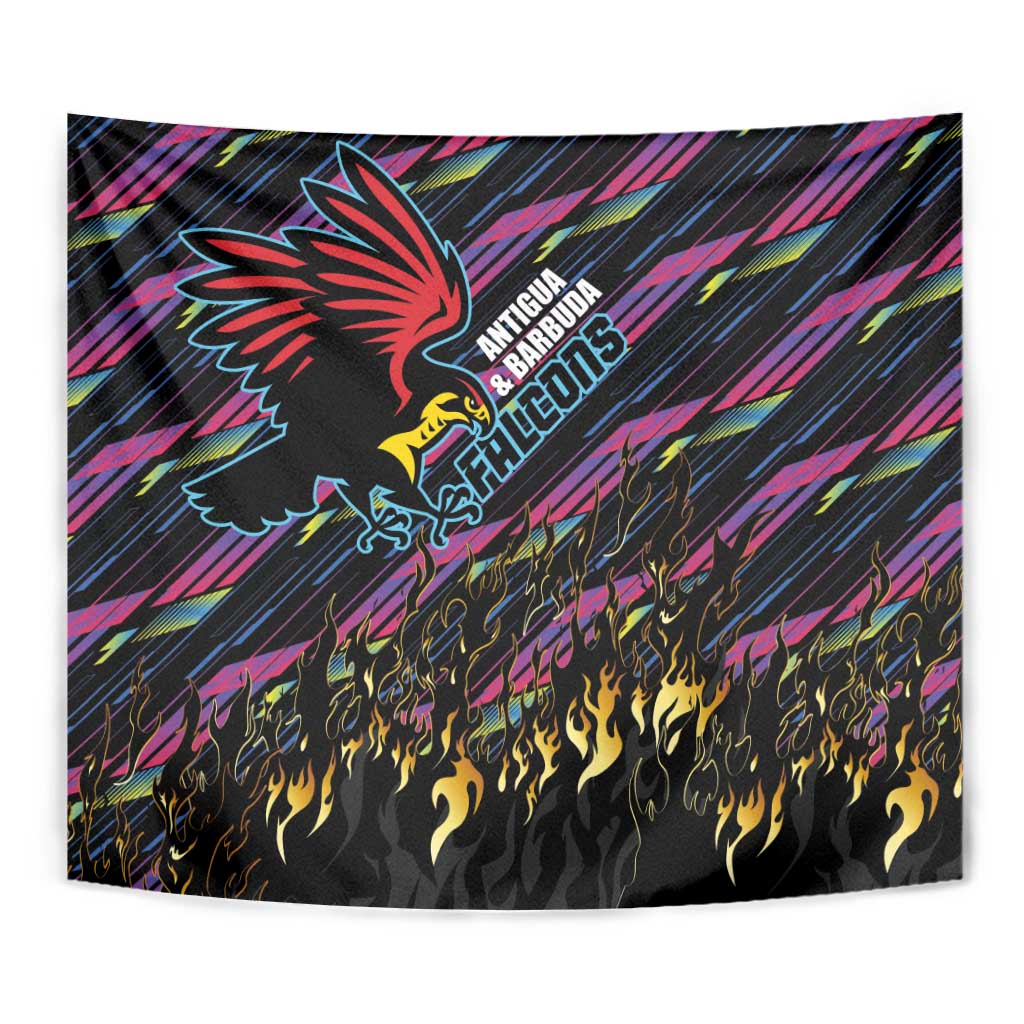 Antigua & Barbuda Cricket Falcons Tapestry Through The Fire - Wonder Print Shop