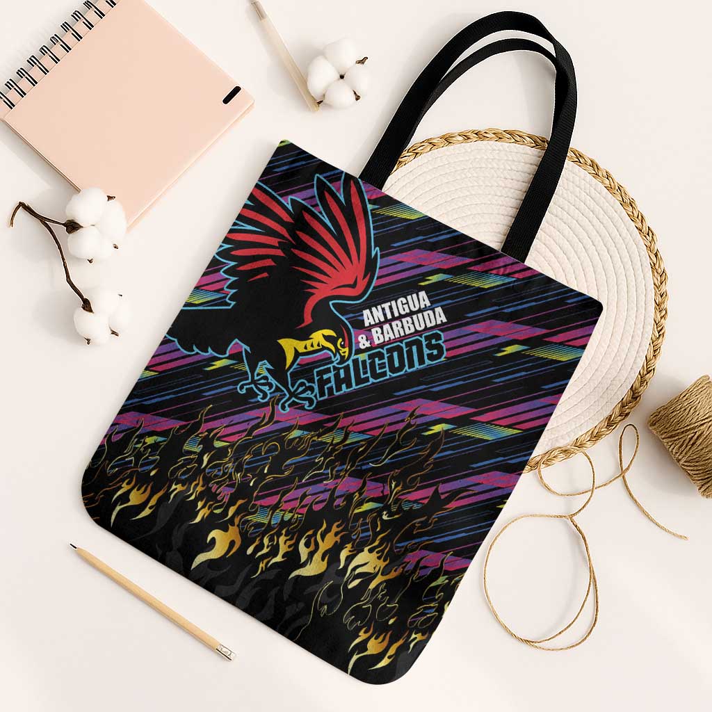 Antigua & Barbuda Cricket Falcons Tote Bag Through The Fire - Wonder Print Shop