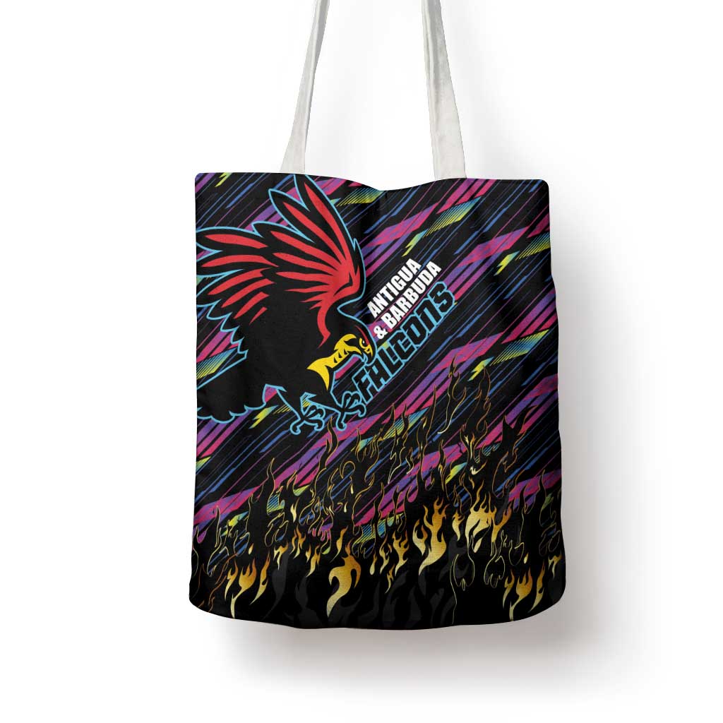 Antigua & Barbuda Cricket Falcons Tote Bag Through The Fire - Wonder Print Shop