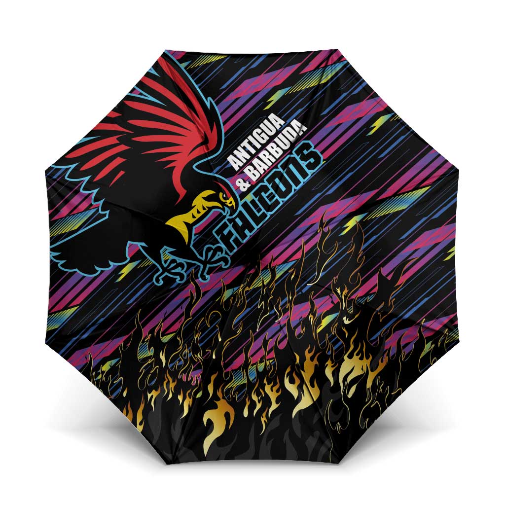 Antigua & Barbuda Cricket Falcons Umbrella Through The Fire - Wonder Print Shop