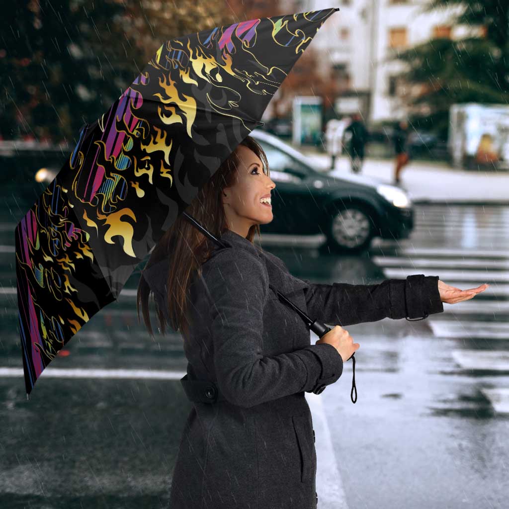 Antigua & Barbuda Cricket Falcons Umbrella Through The Fire - Wonder Print Shop