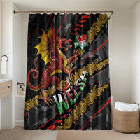 Welsh Celtic Bathroom Set Wales Y Ddraig Goch with Celtic Knot Sporty - Wonder Print Shop