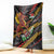 Welsh Celtic Blanket Wales Y Ddraig Goch with Celtic Knot Sporty - Wonder Print Shop