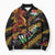 Welsh Celtic Bomber Puffer Jacket Wales Y Ddraig Goch with Celtic Knot Sporty - Wonder Print Shop