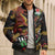 Welsh Celtic Bomber Puffer Jacket Wales Y Ddraig Goch with Celtic Knot Sporty - Wonder Print Shop