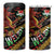 Welsh Celtic 4 in 1 Can Cooler Tumbler Wales Y Ddraig Goch with Celtic Knot Sporty - Wonder Print Shop