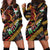 Welsh Celtic Hoodie Dress Wales Y Ddraig Goch with Celtic Knot Sporty - Wonder Print Shop