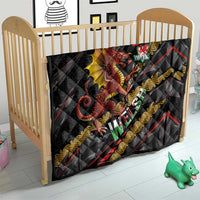 Welsh Celtic Quilt Wales Y Ddraig Goch with Celtic Knot Sporty - Wonder Print Shop