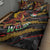 Welsh Celtic Quilt Bed Set Wales Y Ddraig Goch with Celtic Knot Sporty - Wonder Print Shop