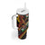 Welsh Celtic Tumbler With Handle Wales Y Ddraig Goch with Celtic Knot Sporty - Wonder Print Shop