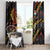 Welsh Celtic Window Curtain Wales Y Ddraig Goch with Celtic Knot Sporty - Wonder Print Shop