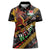 Welsh Celtic Women Polo Shirt Wales Y Ddraig Goch with Celtic Knot Sporty - Wonder Print Shop