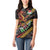 Welsh Celtic Women Polo Shirt Wales Y Ddraig Goch with Celtic Knot Sporty - Wonder Print Shop