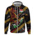 Welsh Celtic Zip Hoodie Wales Y Ddraig Goch with Celtic Knot Sporty - Wonder Print Shop