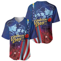Veterans Day Military Never Forget Forever Honor Baseball Jersey - Wonder Print Shop