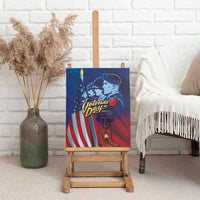Veterans Day Military Never Forget Forever Honor Canvas Wall Art - Wonder Print Shop
