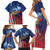 Veterans Day Military Never Forget Forever Honor Family Matching Short Sleeve Bodycon Dress and Hawaiian Shirt - Wonder Print Shop