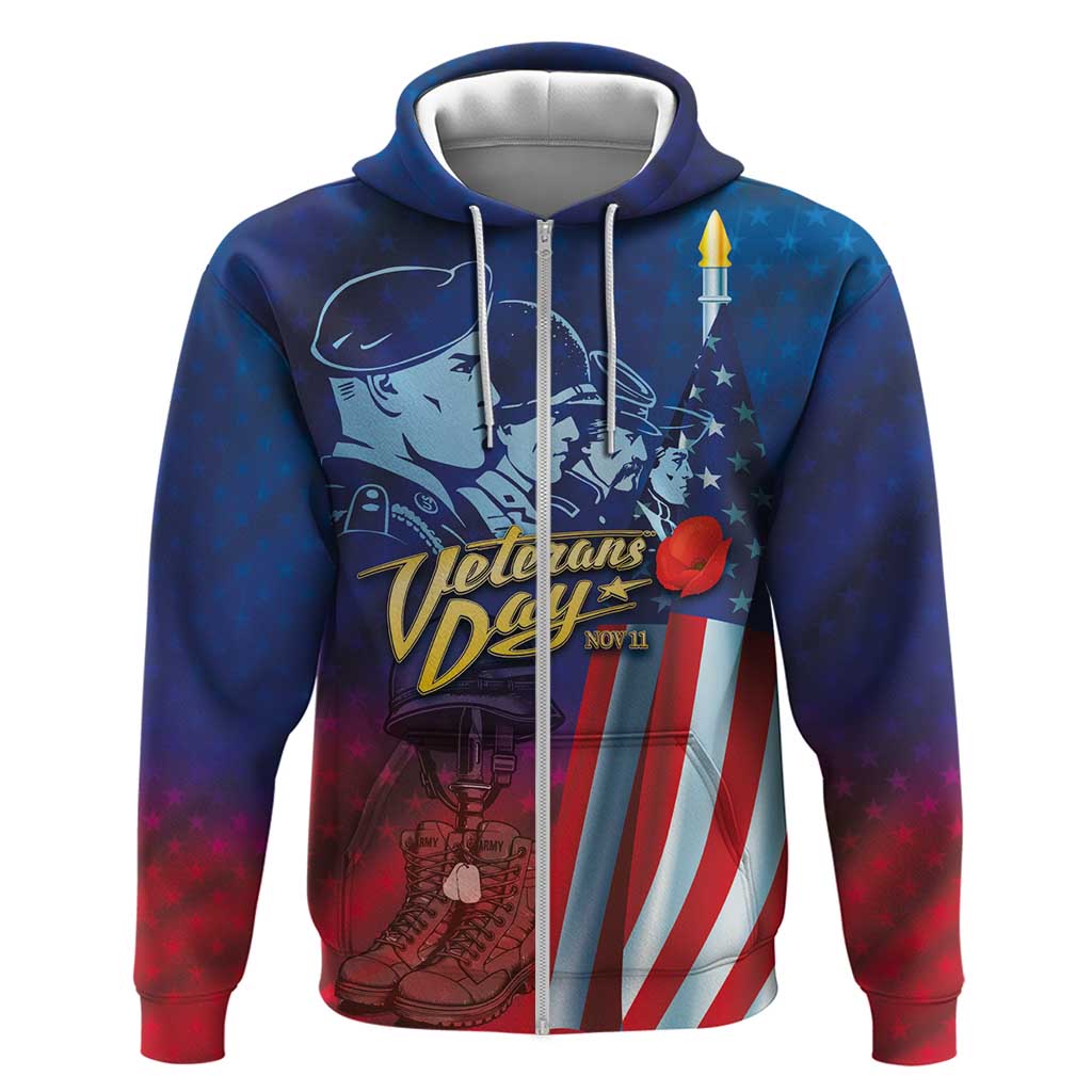 Veterans Day Military Never Forget Forever Honor Hoodie - Wonder Print Shop