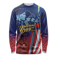 Veterans Day Military Never Forget Forever Honor Long Sleeve Shirt - Wonder Print Shop
