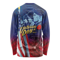 Veterans Day Military Never Forget Forever Honor Long Sleeve Shirt - Wonder Print Shop