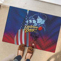 Veterans Day Military Never Forget Forever Honor Rubber Doormat - Wonder Print Shop