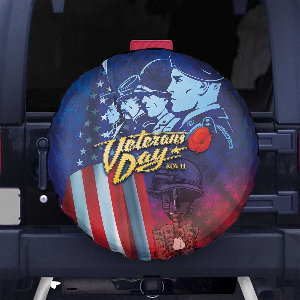 Veterans Day Military Never Forget Forever Honor Spare Tire Cover - Wonder Print Shop