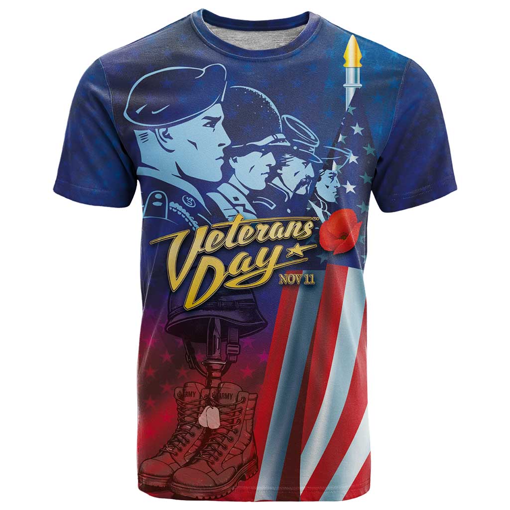 Veterans Day Military Never Forget Forever Honor T Shirt - Wonder Print Shop