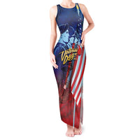 Veterans Day Military Never Forget Forever Honor Tank Maxi Dress - Wonder Print Shop