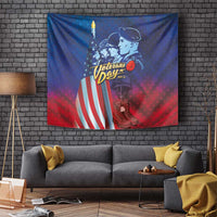 Veterans Day Military Never Forget Forever Honor Tapestry - Wonder Print Shop