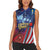 Veterans Day Military Never Forget Forever Honor Women Sleeveless Polo Shirt - Wonder Print Shop
