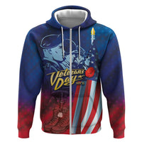 Veterans Day Military Never Forget Forever Honor Zip Hoodie - Wonder Print Shop
