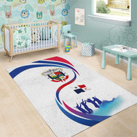 Panama Independence Day Area Rug Coat of Arms and Freedom - Wonder Print Shop