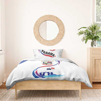 Panama Independence Day Bedding Set Coat of Arms and Freedom - Wonder Print Shop