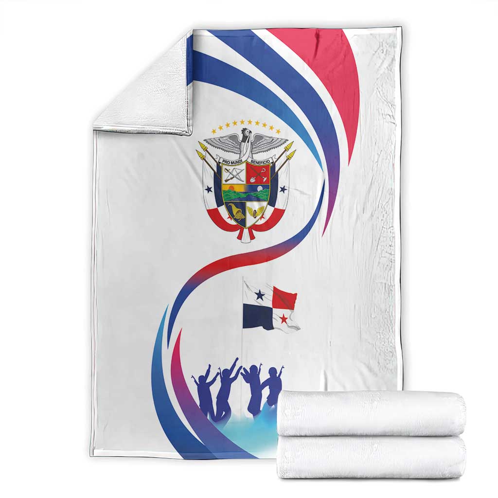 Panama Independence Day Blanket Coat of Arms and Freedom