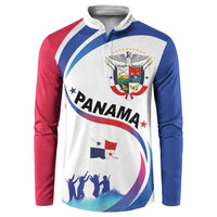 Panama Independence Day Button Sweatshirt Coat of Arms and Freedom - Wonder Print Shop
