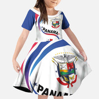 Panama Independence Day Family Matching Off Shoulder Maxi Dress and Hawaiian Shirt Coat of Arms and Freedom - Wonder Print Shop