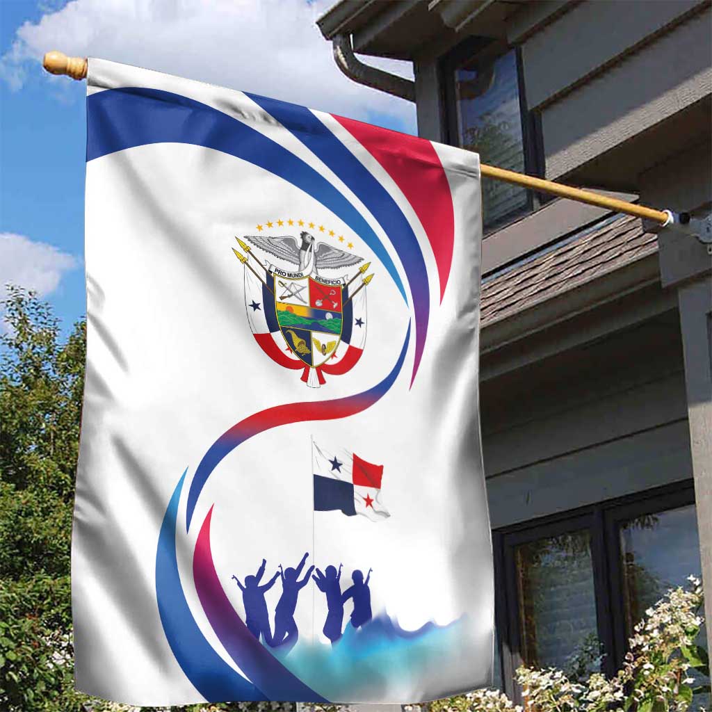 Panama Independence Day Garden Flag Coat of Arms and Freedom - Wonder Print Shop