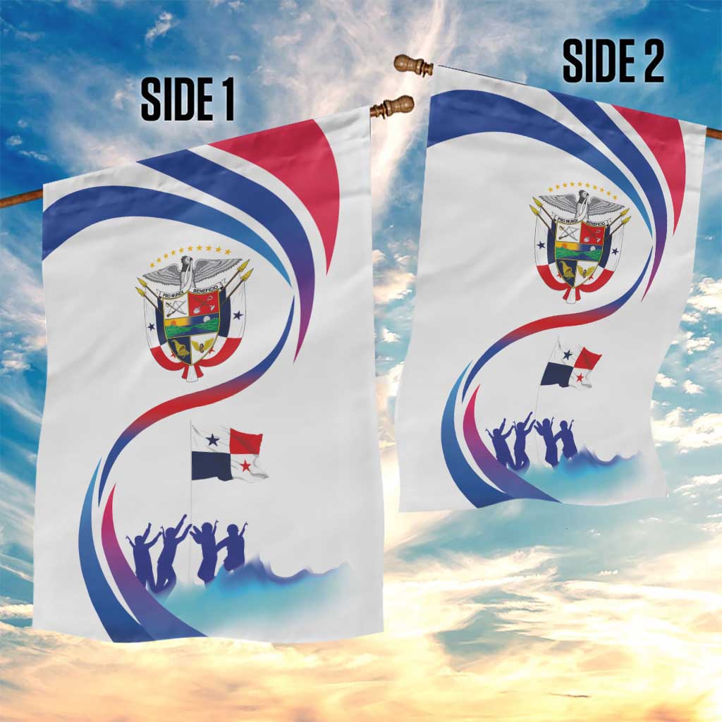 Panama Independence Day Garden Flag Coat of Arms and Freedom - Wonder Print Shop