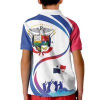 Panama Independence Day Kid Polo Shirt Coat of Arms and Freedom - Wonder Print Shop