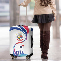 Panama Independence Day Luggage Cover Coat of Arms and Freedom - Wonder Print Shop