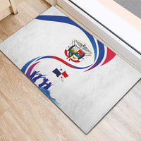 Panama Independence Day Rubber Doormat Coat of Arms and Freedom - Wonder Print Shop