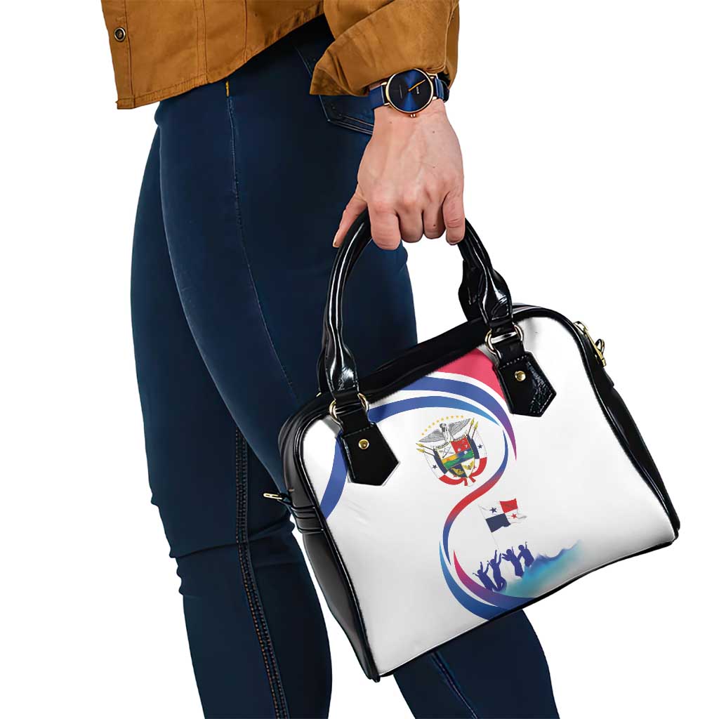 Panama Independence Day Shoulder Handbag Coat of Arms and Freedom