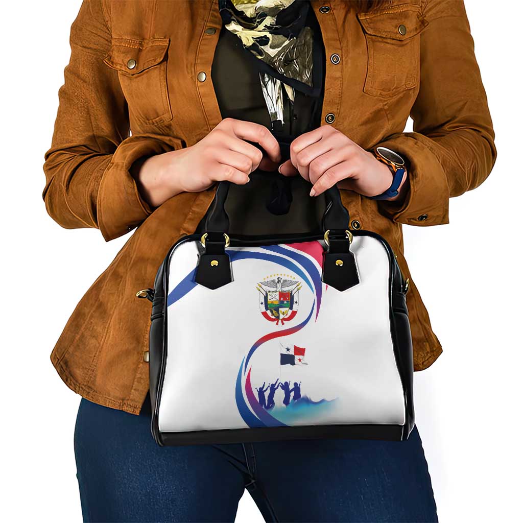 Panama Independence Day Shoulder Handbag Coat of Arms and Freedom