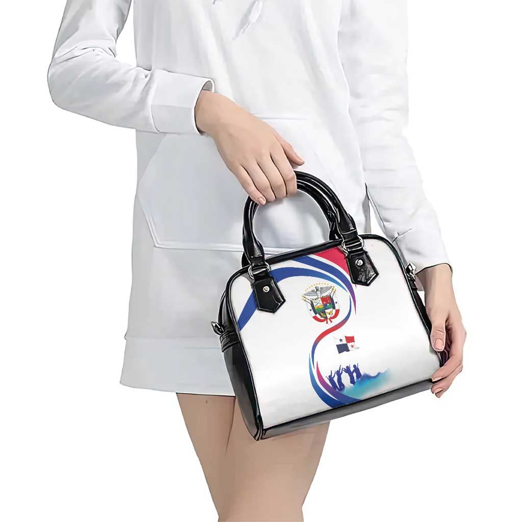 Panama Independence Day Shoulder Handbag Coat of Arms and Freedom
