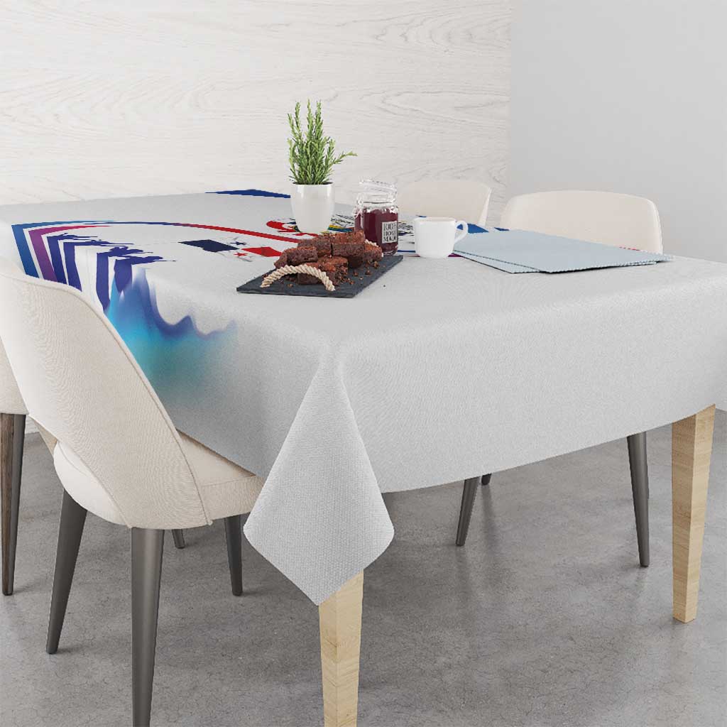 Panama Independence Day Tablecloth Coat of Arms and Freedom - Wonder Print Shop