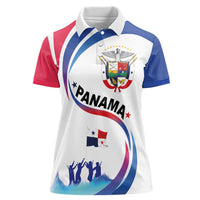 Panama Independence Day Women Polo Shirt Coat of Arms and Freedom - Wonder Print Shop